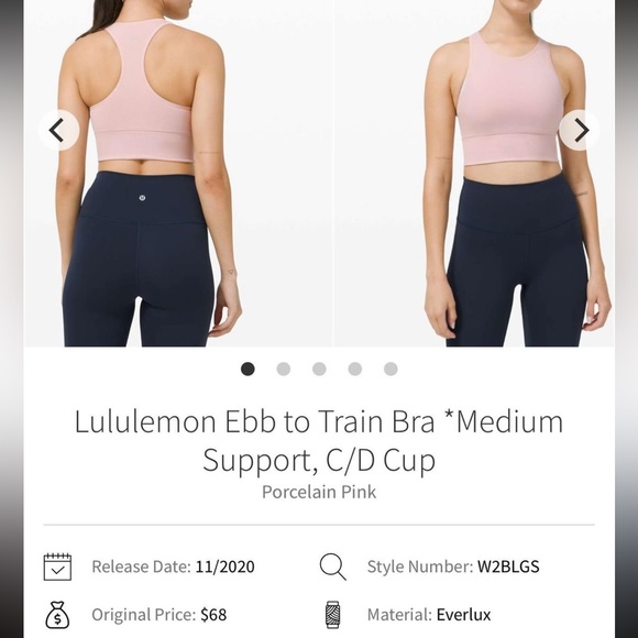 Lululemon Ebb to Train Bra - Picture 4 of 4